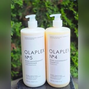 OLAPLEX No.4 Shampoo and No.5 Conditioner 33.8oz Hair Care Duo